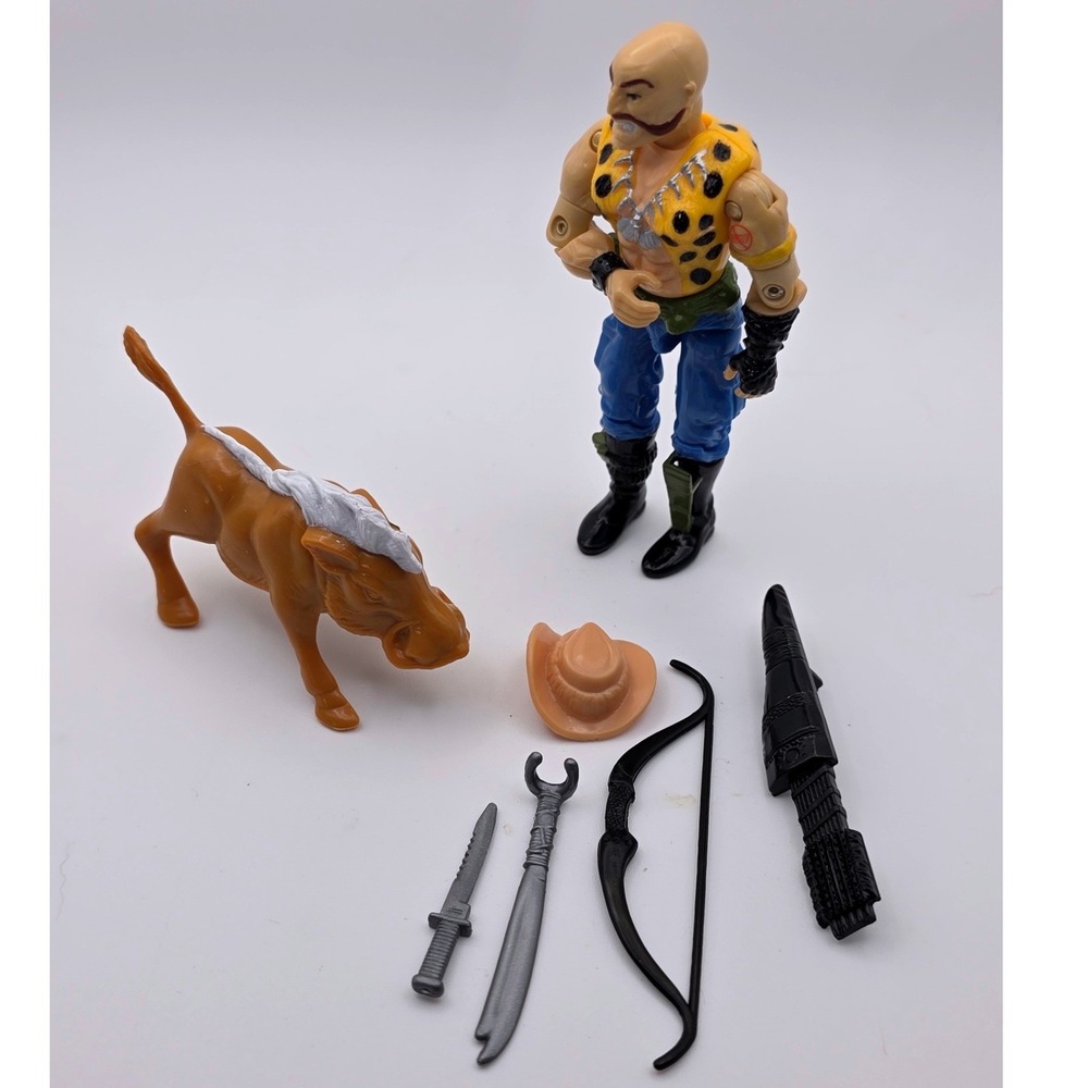 Hasbro G.I. Joe Action Figure 3.75in Multi Good 1989 Gnawgahyde Dreadnok